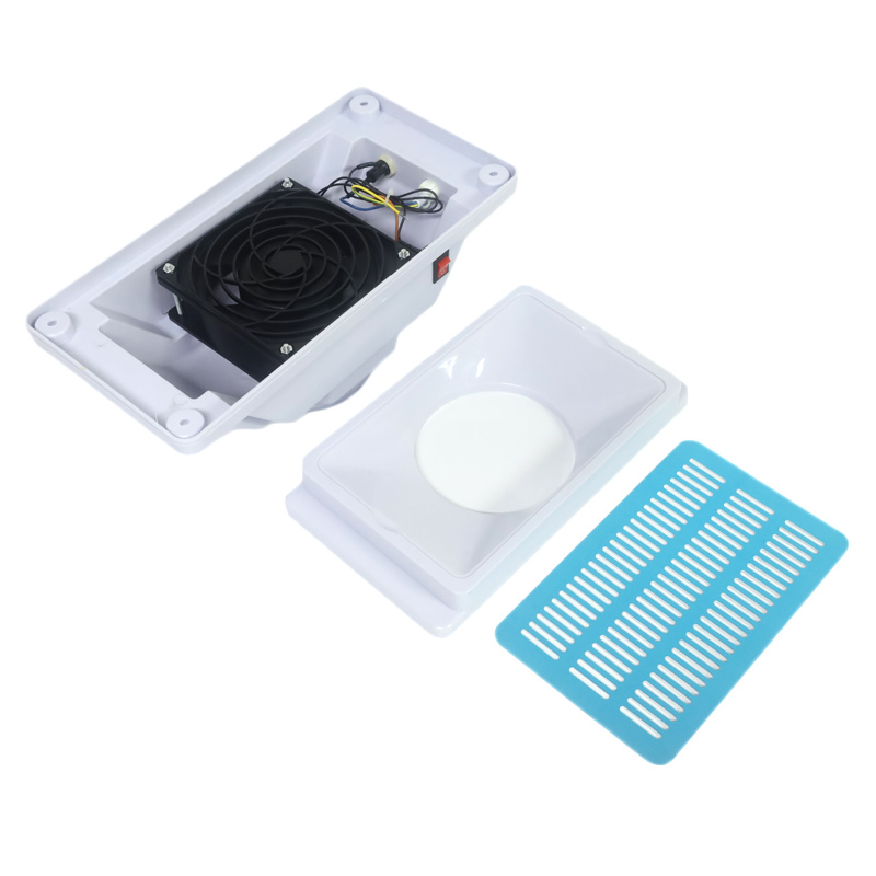 Desktop inbäddad nageldammsamlare